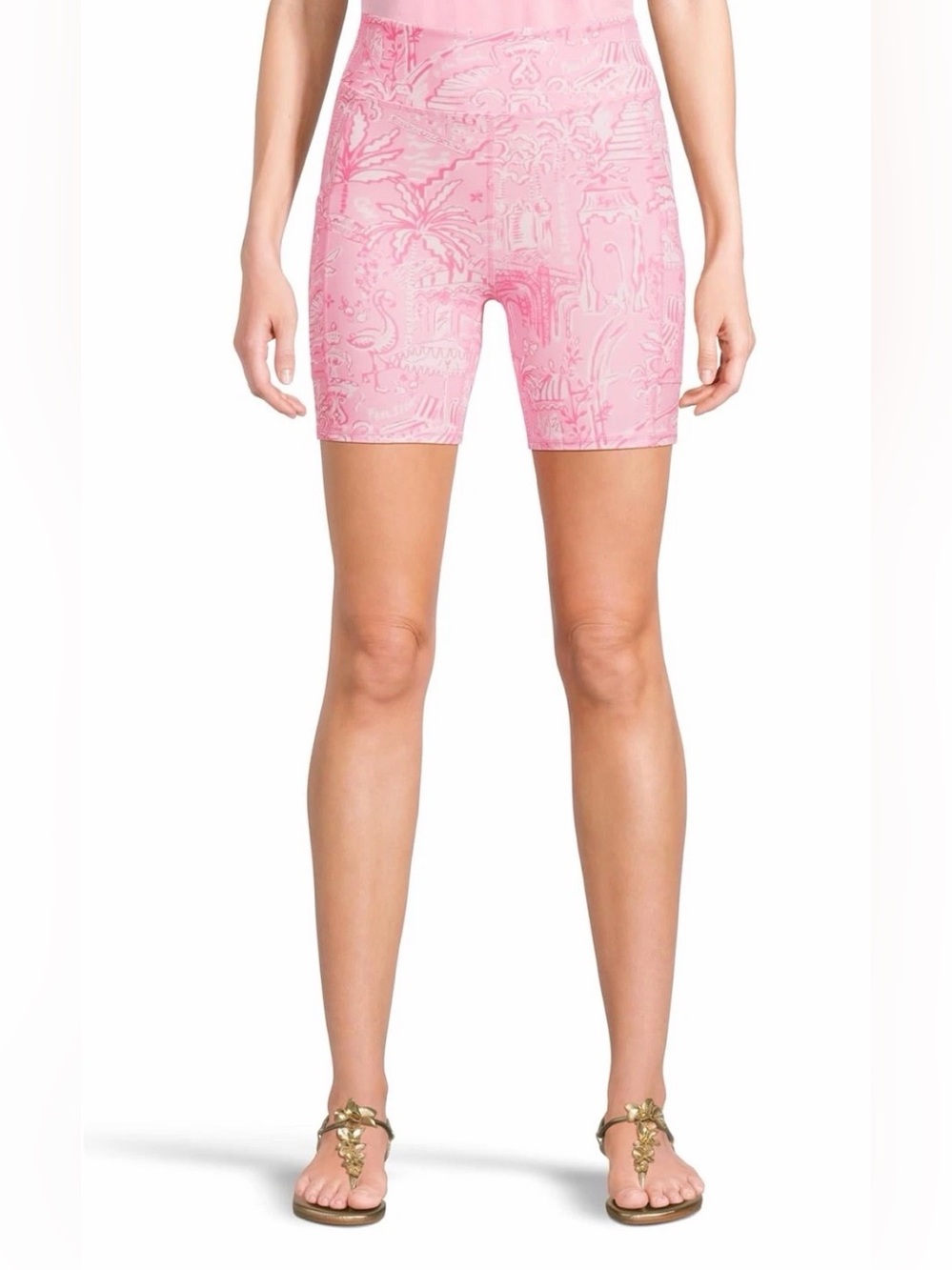 Lilly Pulitzer Weekender High Rise Bike Shorts NWT